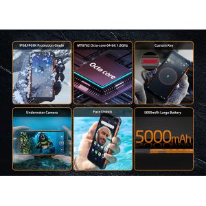 ULEFONE Smartphone Armor X5 Pro 5.5", IP68/IP69K, 4/64GB, 5000mAh, μαύρο | Mobile Συσκευές | elabstore.gr