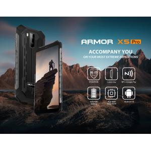 ULEFONE Smartphone Armor X5 Pro 5.5", IP68/IP69K, 4/64GB, 5000mAh, μαύρο | Mobile Συσκευές | elabstore.gr