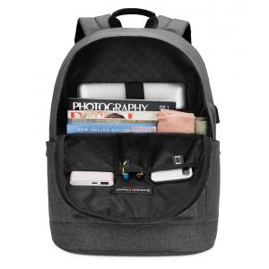ARCTIC HUNTER τσάντα πλάτης B-00290-BK με θήκη laptop, αδιάβροχη, μαύρη | Οικιακές & Προσωπικές Συσκευές | elabstore.gr