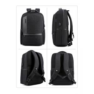 ARCTIC HUNTER τσάντα πλάτης B00120C-BK με θήκη laptop, αδιάβροχη, μαύρη | Οικιακές & Προσωπικές Συσκευές | elabstore.gr