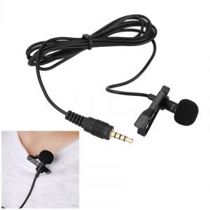 POWERTECH Καλώδιο 3.5mm με ενσωματωμένο clip-on μικρόφωνο, 1.5m | Συνοδευτικά PC | elabstore.gr