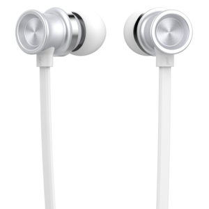 YISON earphones με μικρόφωνο D7, λευκό | Αξεσουάρ κινητών | elabstore.gr