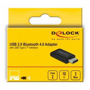 DELOCK Adapter USB Type-C 61003, Bluetooth 4.0 + EDR, μαύρο | eLabstore.gr DELOCK Adapter USB Type-C 61003, Bluetooth 4.0 + EDR, μαύρο | Δικτυακά | elabstore.gr