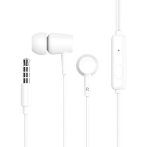 CELEBRAT earphones G13 με μικρόφωνο, 10mm, 1.2m, λευκό | Αξεσουάρ κινητών | elabstore.gr