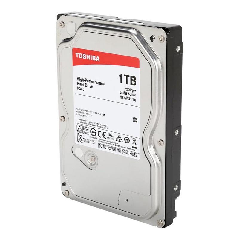 TOSHIBA σκληρός δίσκος P300 1ΤΒ, 3.5", 7200RPM, 64MB, SATA III | eLabstore.gr TOSHIBA σκληρός δίσκος P300 1ΤΒ, 3.5", 7200RPM, 64MB, SATA III | PC & Αναβάθμιση | elabstore.gr