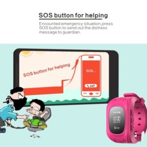 INTIME GPS Παιδικό ρολόι χειρός IT-023, SOS, βηματομετρητής, σκούρο μπλε | GPS | elabstore.gr
