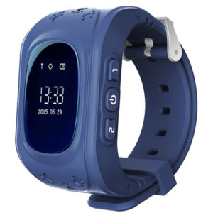 INTIME GPS Παιδικό ρολόι χειρός IT-023, SOS, βηματομετρητής, σκούρο μπλε | GPS | elabstore.gr