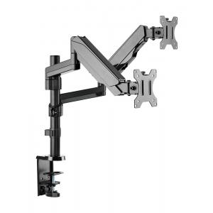 BRATECK Βάση γραφείου LDT16-C024 για 2 οθόνες 17"-32", 1 - 8 kg | Αναλώσιμα - Είδη Γραφείου | elabstore.gr