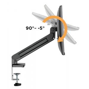 BRATECK Βάση γραφείου Gas Spring LDT36-C01 για οθόνη 17" - 32" , 2-8kg | Αναλώσιμα - Είδη Γραφείου | elabstore.gr