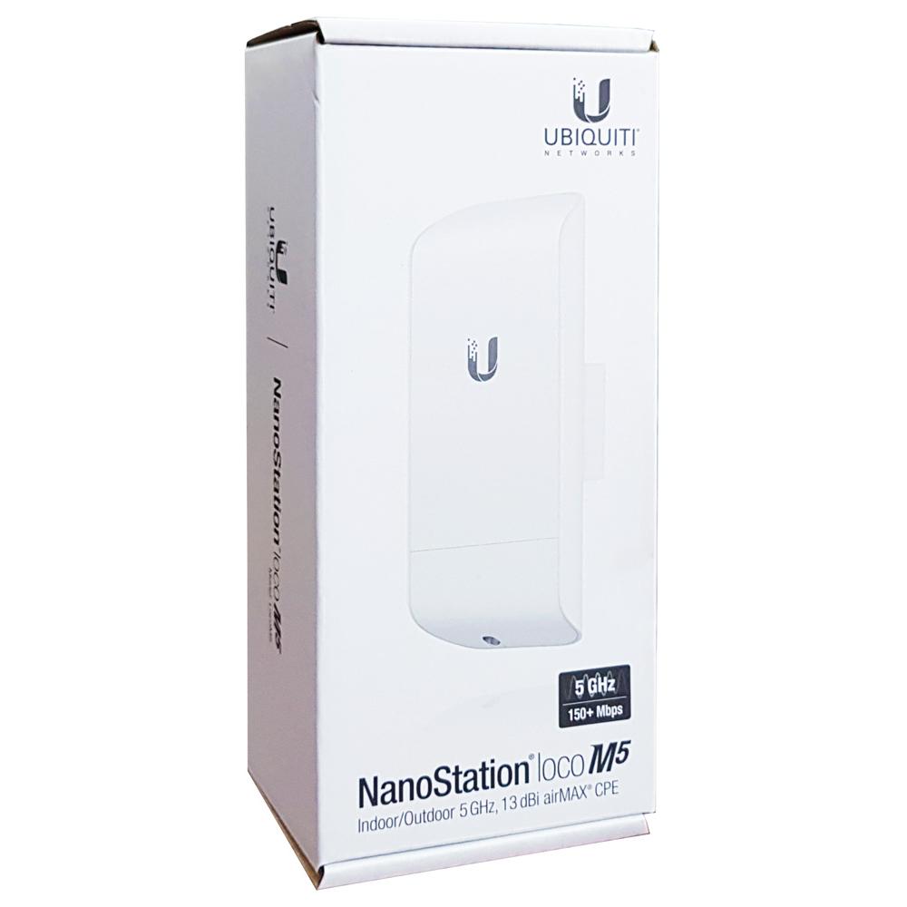 UBIQUITI LocoM5 NanoStation 5GHz 13dBi airMAX MIMO Outdoor AP-CPE | eLabstore.gr UBIQUITI LocoM5 NanoStation 5GHz 13dBi airMAX MIMO Outdoor AP-CPE | Δικτυακά | elabstore.gr
