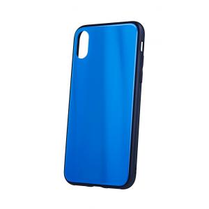 POWERTECH Θήκη Aurora Glass για Samsung A6 Plus 2018, σκούρο μπλέ | Αξεσουάρ κινητών | elabstore.gr