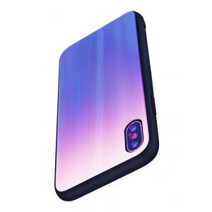 POWERTECH Θήκη Aurora Glass για Samsung J6 2018, καφέ-μαύρη | Αξεσουάρ κινητών | elabstore.gr
