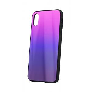 POWERTECH Θήκη Aurora Glass case για Samsung J6 Plus 2018, καφέ-μαύρη | Αξεσουάρ κινητών | elabstore.gr