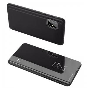 POWERTECH θήκη Clear view MOB-1505, Samsung A51, μαύρη | Αξεσουάρ κινητών | elabstore.gr