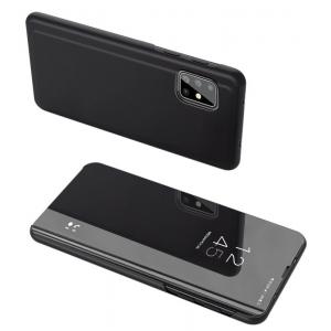 POWERTECH θήκη Clear view MOB-1506, Samsung A71, μαύρη | Αξεσουάρ κινητών | elabstore.gr