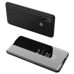 POWERTECH θήκη Clear view MOB-1515, Huawei P Smart 2020, μαύρη | Αξεσουάρ κινητών | elabstore.gr