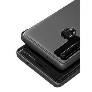 POWERTECH θήκη Clear view MOB-1517, Huawei Y6p, μαύρη | Αξεσουάρ κινητών | elabstore.gr
