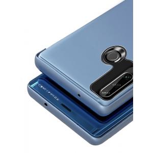 POWERTECH θήκη Clear view MOB-1518, Huawei Y6p, μπλε | Αξεσουάρ κινητών | elabstore.gr