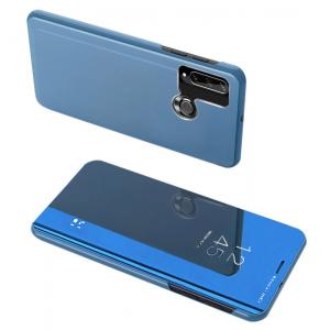 POWERTECH θήκη Clear view MOB-1518, Huawei Y6p, μπλε | Αξεσουάρ κινητών | elabstore.gr