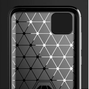 POWERTECH Θήκη Carbon Flex MOB-1523, Huawei Y5p, μαύρη | Αξεσουάρ κινητών | elabstore.gr
