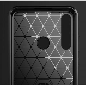 POWERTECH Θήκη Carbon Flex MOB-1524, Huawei Y6p, μαύρη | Αξεσουάρ κινητών | elabstore.gr