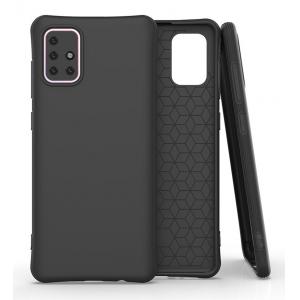 POWERTECH Θήκη Soft feeling MOB-1527, Samsung A71, μαύρη | Αξεσουάρ κινητών | elabstore.gr