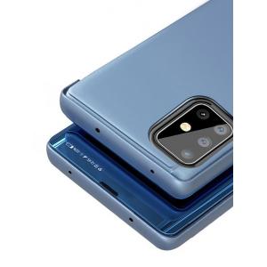 POWERTECH θήκη Clear view MOB-1532 για Samsung A51, μπλε | Αξεσουάρ κινητών | elabstore.gr