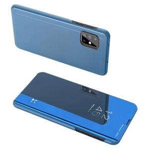 POWERTECH θήκη Clear view MOB-1532 για Samsung A51, μπλε | Αξεσουάρ κινητών | elabstore.gr