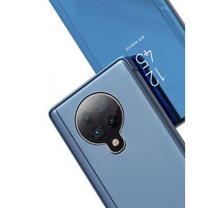 POWERTECH θήκη Clear view MOB-1533 για Xiaomi Poco F2 Pro, μπλε | Αξεσουάρ κινητών | elabstore.gr