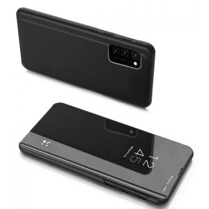 POWERTECH θήκη Clear view MOB-1538 για Samsung Note 20, μαύρο | Αξεσουάρ κινητών | elabstore.gr