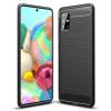 POWERTECH Θήκη Carbon Flex MOB-1542 για Samsung A71, μαύρη | Αξεσουάρ κινητών | elabstore.gr