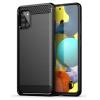 POWERTECH Θήκη Carbon Flex MOB-1543 για Samsung A51 5G, μαύρη | Αξεσουάρ κινητών | elabstore.gr