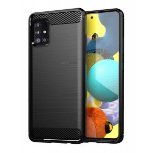 POWERTECH Θήκη Carbon Flex MOB-1544 για Samsung A71 5G, μαύρη | Αξεσουάρ κινητών | elabstore.gr