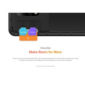 ULEFONE Smartphone Note 8, 5.5", 2/16GB, Android 10 Go Edition, μαύρο | Mobile Συσκευές | elabstore.gr