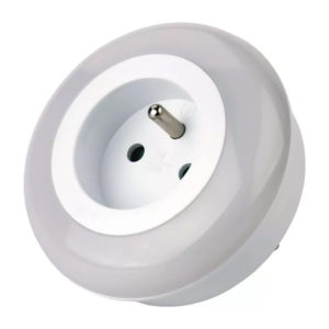 EMOS LED φωτιστικό νυκτός P3307, schuko, με αισθητήρα φωτός, λευκό | Φωτισμός | elabstore.gr