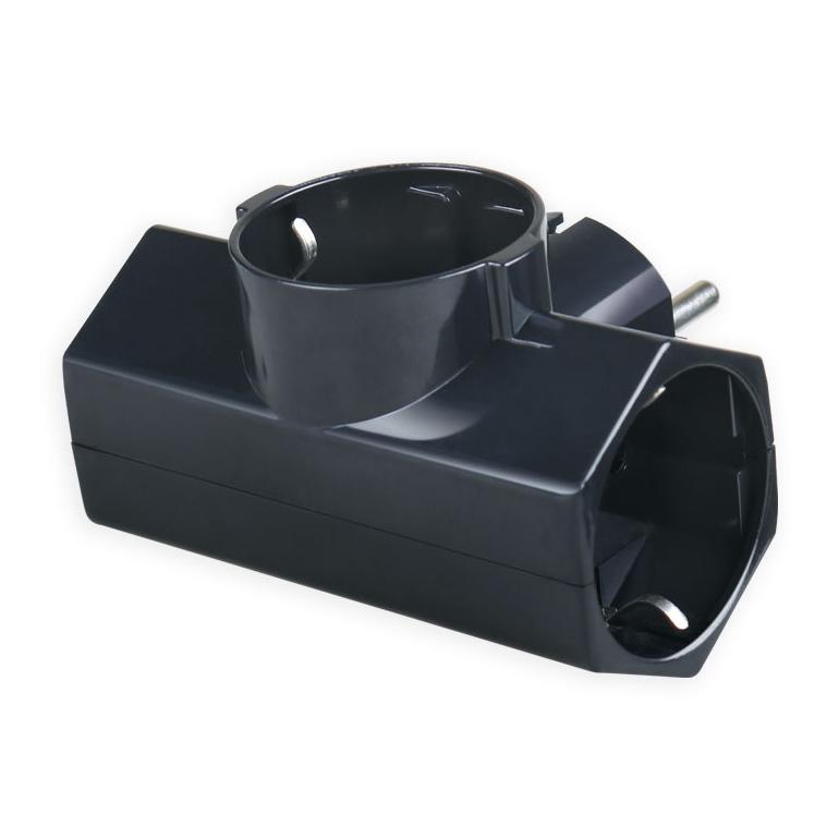 POWERTECH αντάπτορας ρεύματος PT-813, 3x schuko, 250V 16A, μαύρος | eLabstore.gr POWERTECH αντάπτορας ρεύματος PT-813, 3x schuko, 250V 16A, μαύρος | Τροφοδοσία Ρεύματος | elabstore.gr