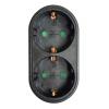 POWERTECH αντάπτορας ρεύματος PT-821, 2x schuko, 250V 16A, μαύρος | eLabstore.gr POWERTECH αντάπτορας ρεύματος PT-821, 2x schuko, 250V 16A, μαύρος | Τροφοδοσία Ρεύματος | elabstore.gr