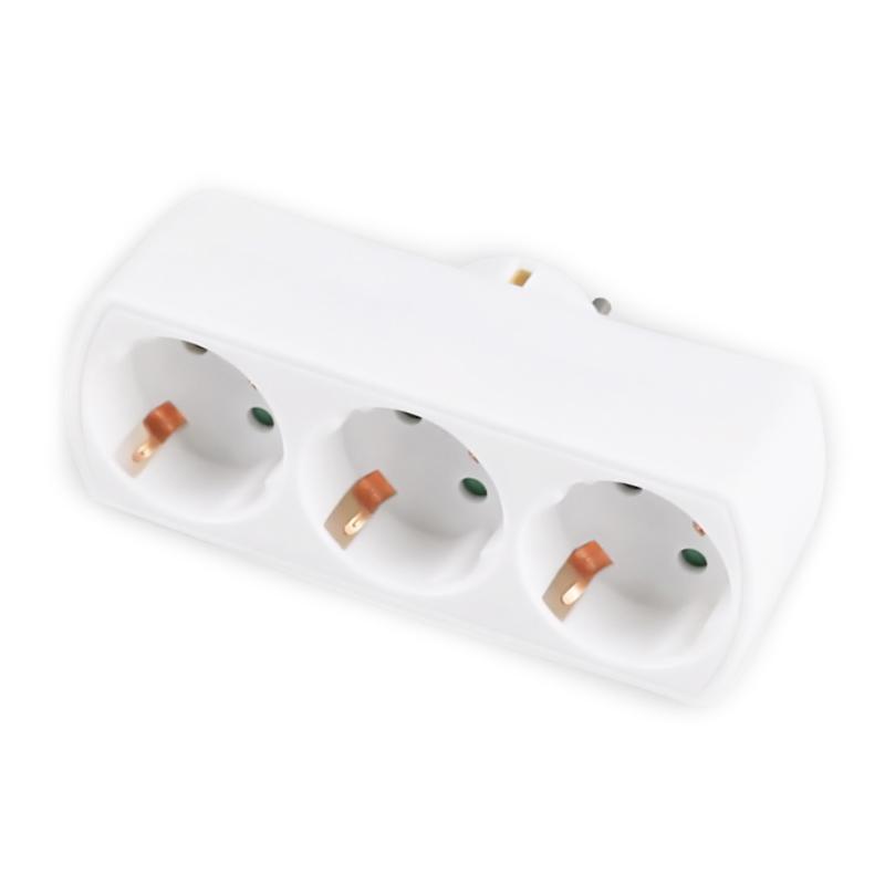 POWERTECH αντάπτορας ρεύματος PT-822, 3x schuko, 250V 16A, λευκός | eLabstore.gr POWERTECH αντάπτορας ρεύματος PT-822, 3x schuko, 250V 16A, λευκός | Τροφοδοσία Ρεύματος | elabstore.gr