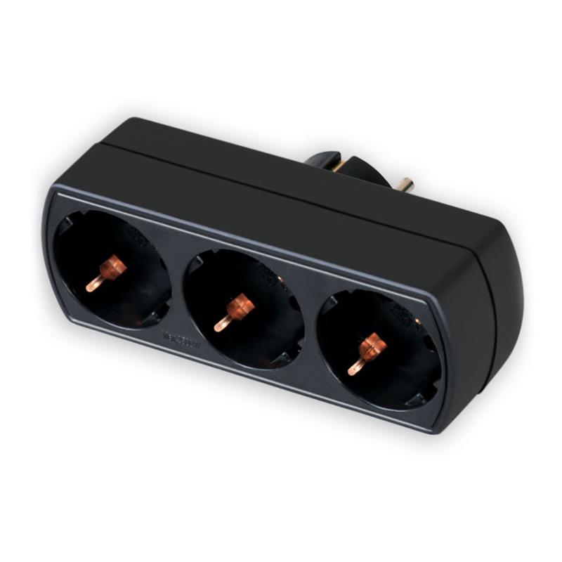 POWERTECH αντάπτορας ρεύματος PT-823, 3x schuko, 250V 16A, μαύρος | eLabstore.gr POWERTECH αντάπτορας ρεύματος PT-823, 3x schuko, 250V 16A, μαύρος | Τροφοδοσία Ρεύματος | elabstore.gr