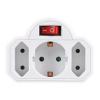 POWERTECH αντάπτορας ρεύματος PT-826, 1x schuko, 2x euro, 16A, λευκός | eLabstore.gr POWERTECH αντάπτορας ρεύματος PT-826, 1x schuko, 2x euro, 16A, λευκός | Τροφοδοσία Ρεύματος | elabstore.gr
