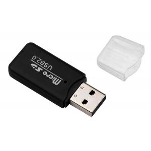 POWERTECH mini card reader PT-893, SD card mini, μαύρος | Συνοδευτικά PC | elabstore.gr