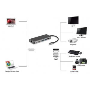 POWERTECH Docking station PTH-043, Type-C, 4K, ασημί | eLabstore.gr POWERTECH Docking station PTH-043, Type-C, 4K, ασημί | Αξεσουάρ για Laptop | elabstore.gr