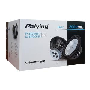 PEIYING subwoofer PY-BC250F1, 300W, 10", μαύρο | eLabstore.gr