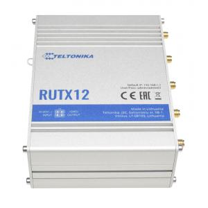 TELTONIKA Industrial cellular router RUTX12, Dual LTE Cat6, 5x GbE ports | Δικτυακά | elabstore.gr