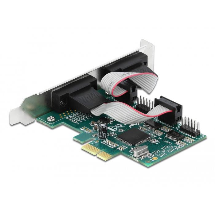 POWERTECH κάρτα επέκτασης PCIe σε 4x Serial DB9 SLOT-031, Chipset CH384L | eLabstore.gr POWERTECH κάρτα επέκτασης PCIe σε 4x Serial DB9 SLOT-031, Chipset CH384L | PC & Αναβάθμιση | elabstore.gr