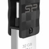 SILICON POWER Dual USB Flash Drive C31, USB 3.1 & Type-C, 32GB, μαύρο | Συνοδευτικά PC | elabstore.gr