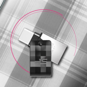 SILICON POWER Dual USB Flash Drive C31, USB 3.1 & Type-C, 32GB, μαύρο | Συνοδευτικά PC | elabstore.gr