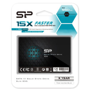 SILICON POWER SSD S55 240GB, 2.5", SATA III, 550-450MB/s 7mm, TLC | PC & Αναβάθμιση | elabstore.gr