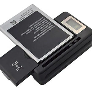 POWERTECH Φορτιστής Μπαταρίας smartphones SS-8, LCD Οθόνη, USB, Black | Αξεσουάρ κινητών | elabstore.gr