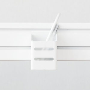 BRATECK μολυβοθήκη SW03-9 για χρήση με το πάνελ SW series, 68x70x100mm | Αναλώσιμα - Είδη Γραφείου | elabstore.gr